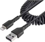 Startech USB-A to Lightning, Coiled, 0