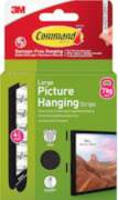 3M Command Strips Large 4pcs, black