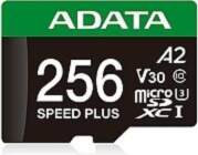 ADATA Speed Plus, microSDXC, 256GB (UD256GUI3V30A2SP-RA1)