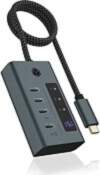 Raidsonic USB-C HUB 4Port 4xUSB-C Display