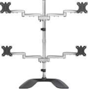 Startech Desktop Quad Monitor Stand, up