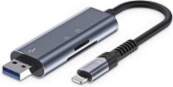 Tech-Protect card reader Ultraboost SD/microSD Lightning/USB