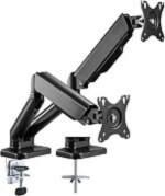 Techly Double Monitor Desk Mount, 17-32"
