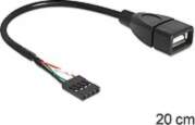 Delock USB Pin header to USB-A