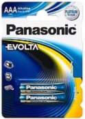 Panasonic Evolta AAA AAA/LR03, Alkaline, 2