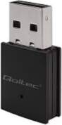 Qoltec USB Wi‑Fi adapter with Bluetooth
