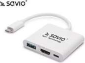 Savio Adapter USB Typ C HDMI