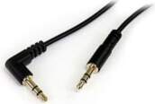 Startech 3.5mm Cable, Slim, Angle
