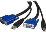 Startech 6 FT 2-IN-1 USB KVM