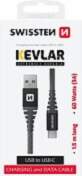 Swissten Kevlar Data Cable Usb /