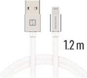 Swissten Textile Fast Charge 3A Lightning