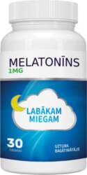 MELATONĪNS 1 mg , tabletes