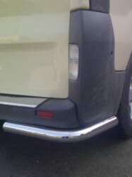 AIZMUGURĒJĀ BAMPERA AIZSARGI FORD CUSTOM (2013-2018)