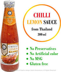 THAI DANCER Chilli Lemon 300ml. Mērce