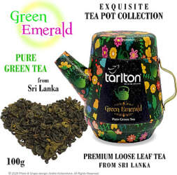 TARLTON Tea Pot Green Emerald 100