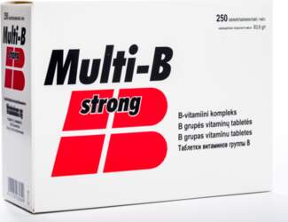 VITABALANS OY MULTI B STRONG, 250