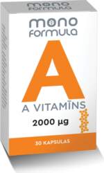 BF-ESSE MONO FORMULA A vitamīns kapsulas