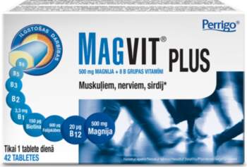 PERRIGO MAGVIT Plus tabletes, 42 gab