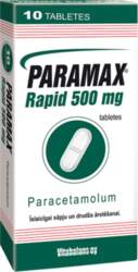 VITABALANS OY PARAMAX Rapid 500mg tabletes