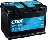 Exide Start-Stop EL700 12V 70Ah 720A