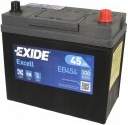 Exide Excell EB454 12V 45Ah 330A