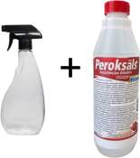 Peroksāls Light H2O2 1000ml profesionāls koncentrēts