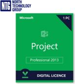 Microsoft Project 2013 Professional Digital License