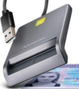 AXAGON CRE-SM3T Flat ID Card Reader