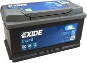 Exide Excell EB802 12V 80Ah 700A