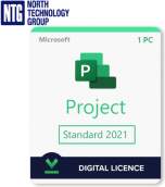 Microsoft Project Standard 2021 Digital License