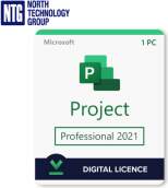 Microsoft Project Professional 2021 Pro Digital