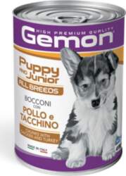 GEMON Dog chunkies Junior with chicken