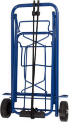 Show Tech Folding Parcel Trolley Blue