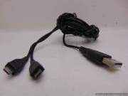 USB to micro USB x 2