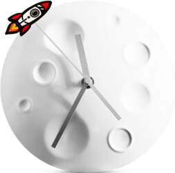 Suck UK Rocket Moon Clock