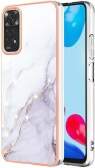 IMD Electroplating Marble Pattern TPU Phone