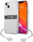 Guess 4G Grey Strap Charm Collection