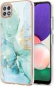 IMD Electroplating Marble Pattern TPU Phone