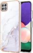 IMD Electroplating Marble Pattern TPU Phone