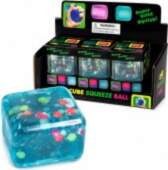 OEM Fruit Glitter Squishy Cube –