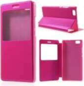 OEM View Window Leather Case for