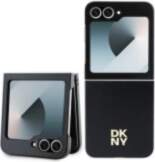 DKNY PU Leather Stack Logo Back