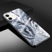 OEM Marble Texture Glass Back Case