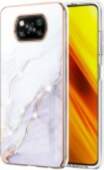 IMD Electroplating Marble Pattern TPU Phone