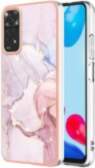 IMD Electroplating Marble Pattern TPU Phone