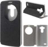OEM Sand-like Texture Leather Stand Case