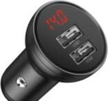Baseus Digital Display 2xUSB 4.8A