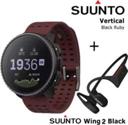 SUUNTO Vertical, Black Ruby + Suunto