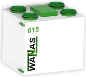 WANAS 615V rekuperators(Basic+V2 remore control)