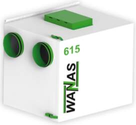 WANAS 615H rekuperators(Basic+V2 remore control)